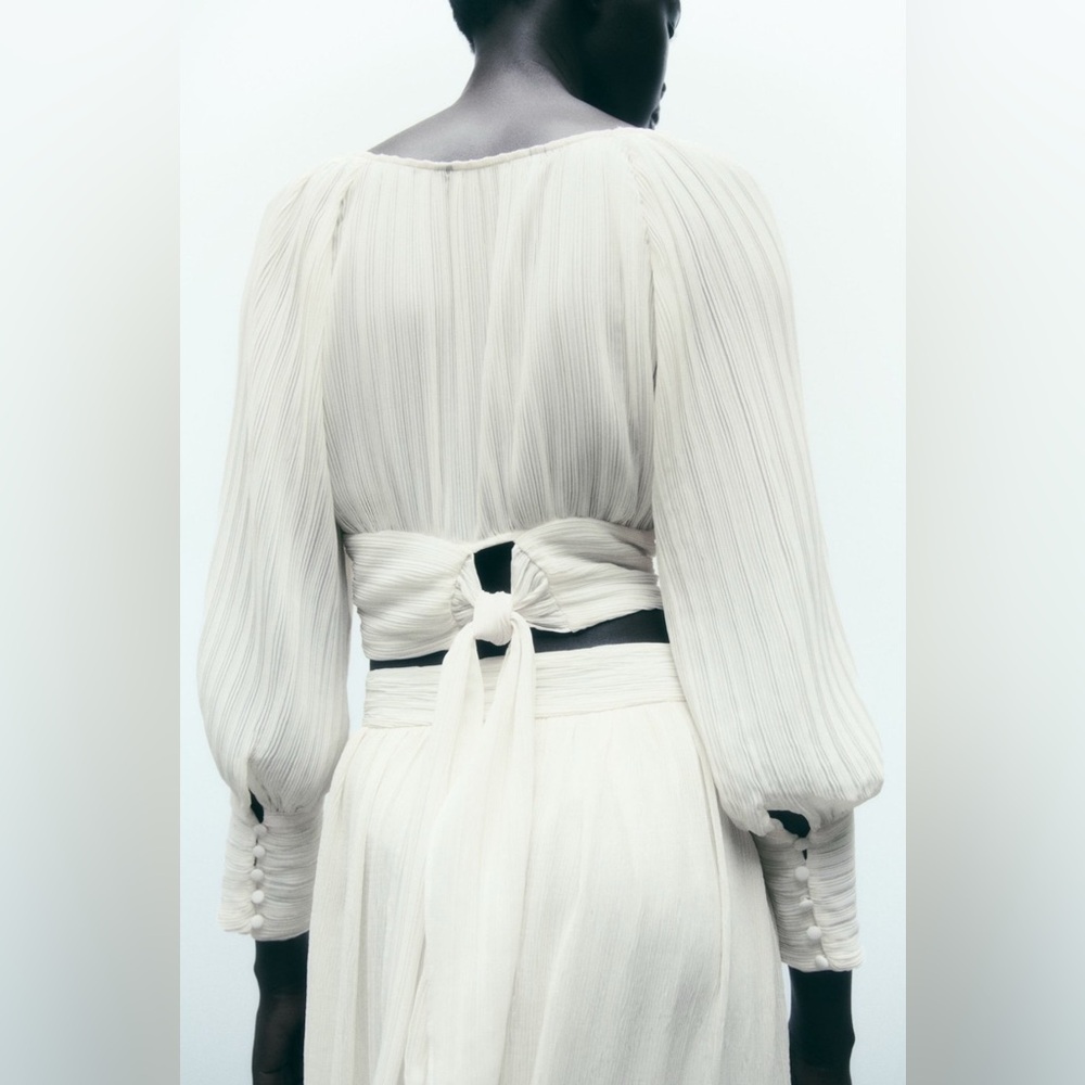 Zara Cream Skirt Set - Picture 7 of 13